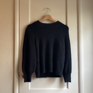 Madewell Eaton Puff-Sleeve Pullover Sweater